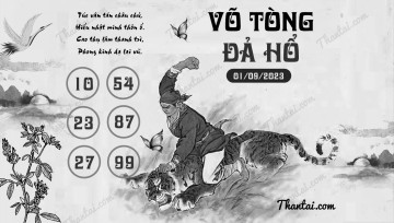 VÕ TÒNG ĐẢ HỔ 01/09/2023