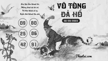 VÕ TÒNG ĐẢ HỔ 02/09/2023