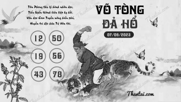 VÕ TÒNG ĐẢ HỔ 07/09/2023