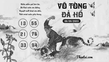 VÕ TÒNG ĐẢ HỔ 08/09/2023