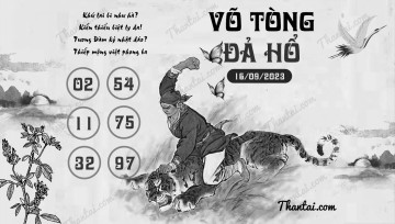 VÕ TÒNG ĐẢ HỔ 16/09/2023