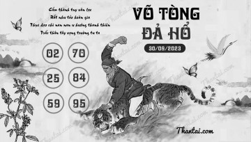 VÕ TÒNG ĐẢ HỔ 30/09/2023