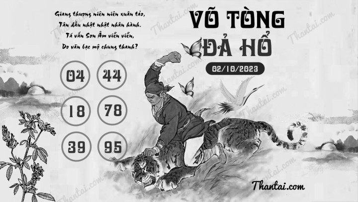 VÕ TÒNG ĐẢ HỔ 17/09/2023