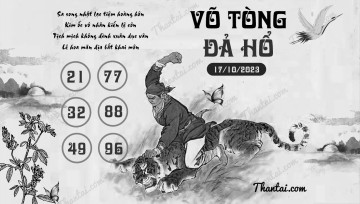 VÕ TÒNG ĐẢ HỔ 17/10/2023