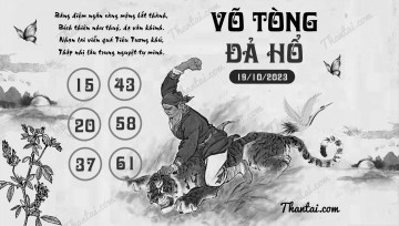 VÕ TÒNG ĐẢ HỔ 19/10/2023