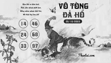 VÕ TÒNG ĐẢ HỔ 25/10/2023