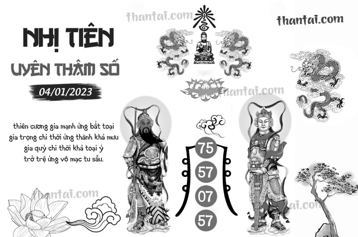 NHỊ TIÊN UYÊN THÂM SỐ 01/01/2023