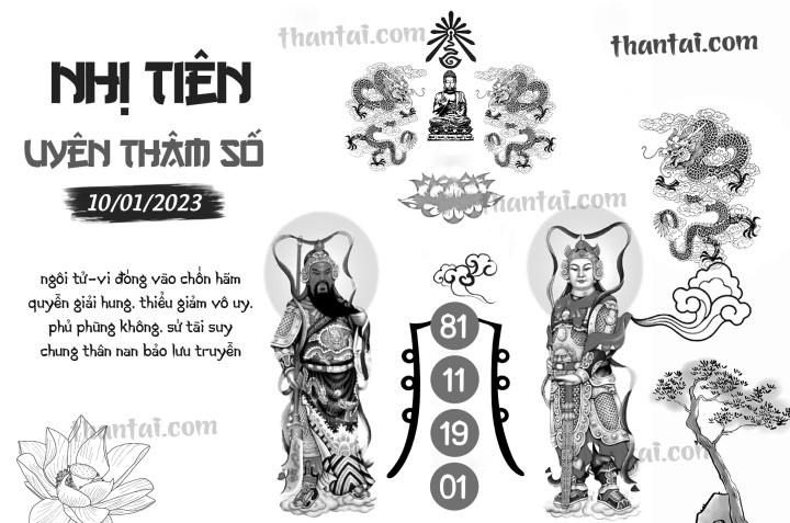 NHỊ TIÊN UYÊN THÂM SỐ 01/01/2023
