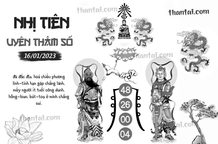 NHỊ TIÊN UYÊN THÂM SỐ 01/01/2023