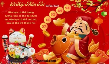 Bí Kíp Thần Tài 02/01/2023