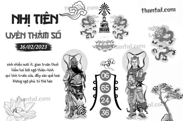 NHỊ TIÊN UYÊN THÂM SỐ 01/02/2023