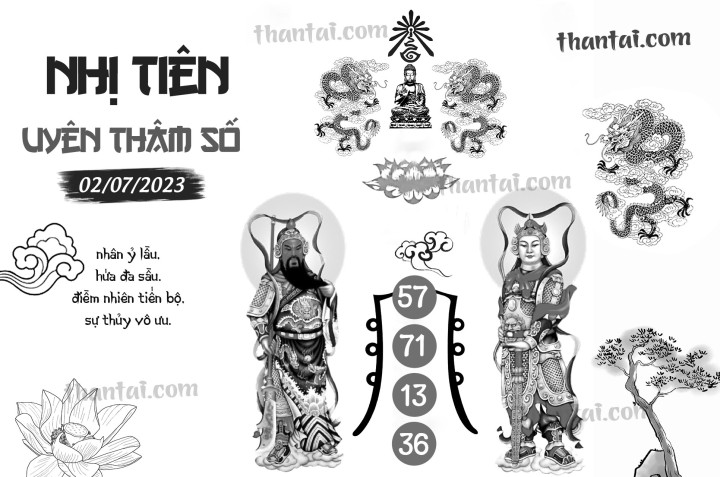 NHỊ TIÊN UYÊN THÂM SỐ 17/06/2023