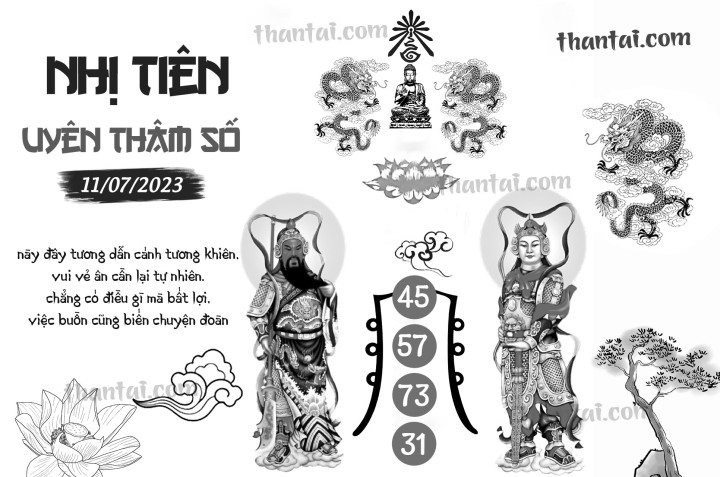 NHỊ TIÊN UYÊN THÂM SỐ 26/06/2023