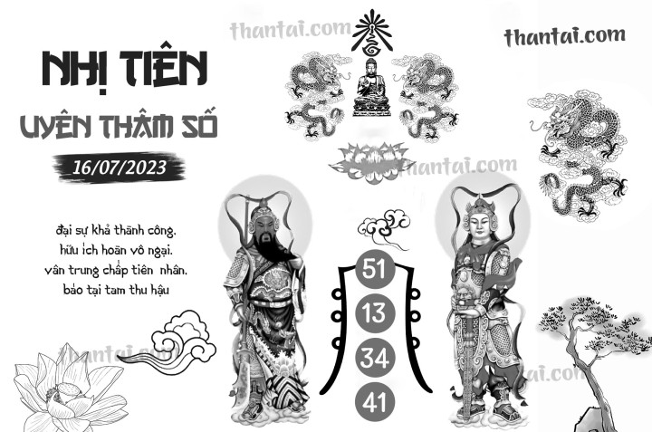 NHỊ TIÊN UYÊN THÂM SỐ 01/07/2023