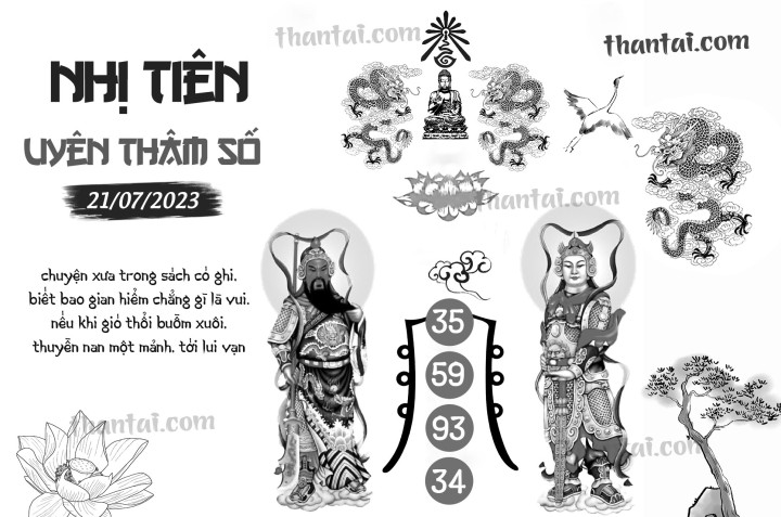 NHỊ TIÊN UYÊN THÂM SỐ 06/07/2023