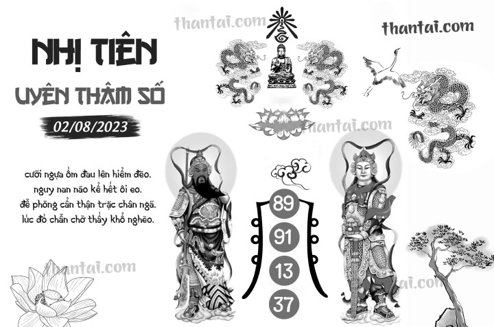 NHỊ TIÊN UYÊN THÂM SỐ 18/07/2023