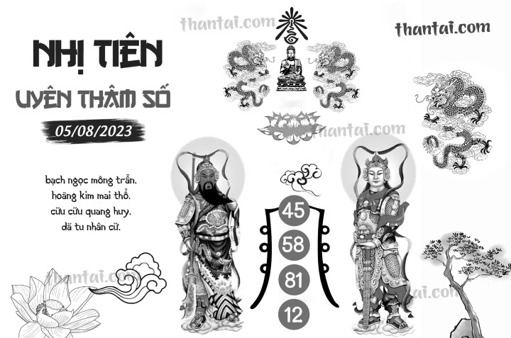 NHỊ TIÊN UYÊN THÂM SỐ 21/07/2023