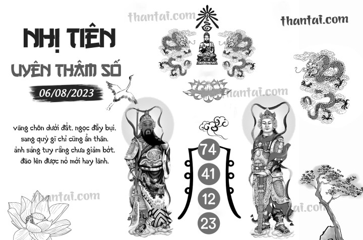 NHỊ TIÊN UYÊN THÂM SỐ 22/07/2023
