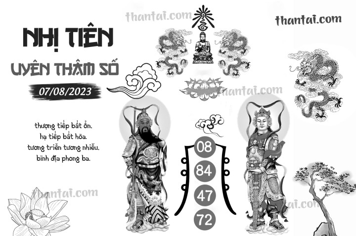 NHỊ TIÊN UYÊN THÂM SỐ 23/07/2023