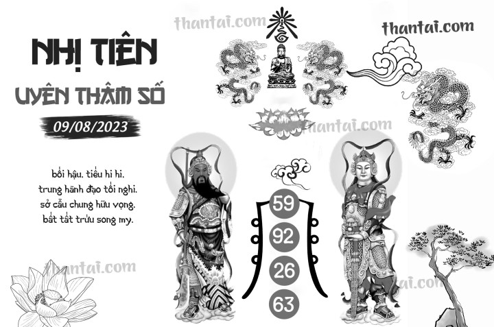 NHỊ TIÊN UYÊN THÂM SỐ 25/07/2023