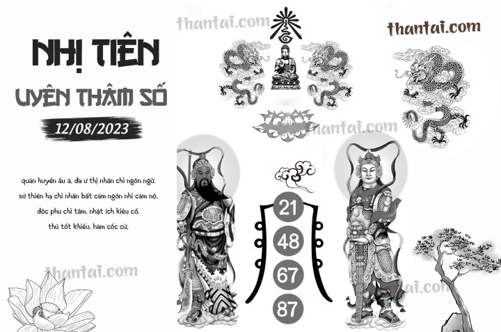 NHỊ TIÊN UYÊN THÂM SỐ 28/07/2023