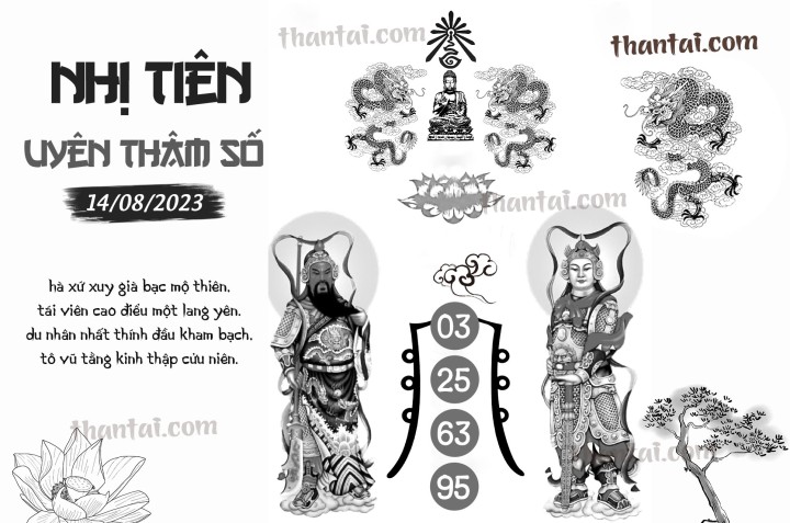 NHỊ TIÊN UYÊN THÂM SỐ 30/07/2023
