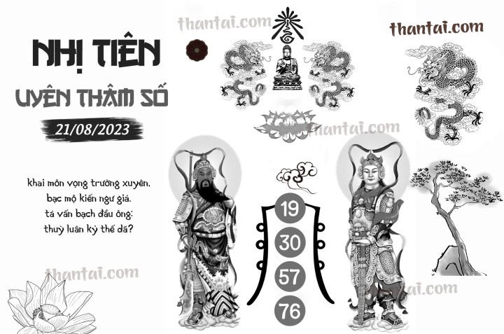 NHỊ TIÊN UYÊN THÂM SỐ 06/08/2023