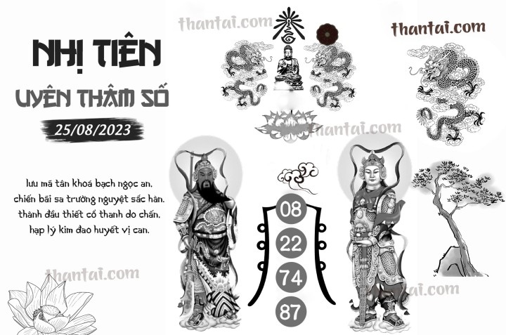 NHỊ TIÊN UYÊN THÂM SỐ 10/08/2023