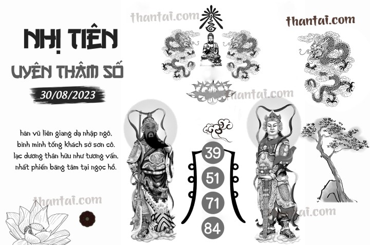 NHỊ TIÊN UYÊN THÂM SỐ 15/08/2023