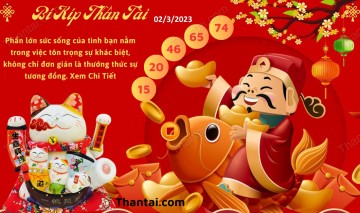 Bí Kíp Thần Tài 02/03/2023