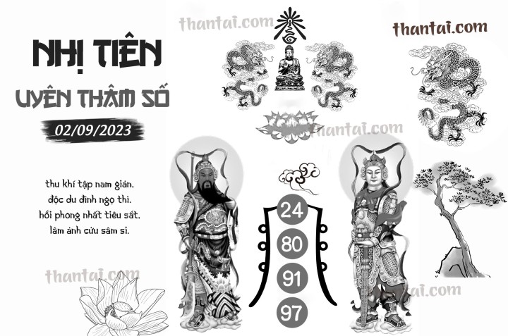 NHỊ TIÊN UYÊN THÂM SỐ 18/08/2023