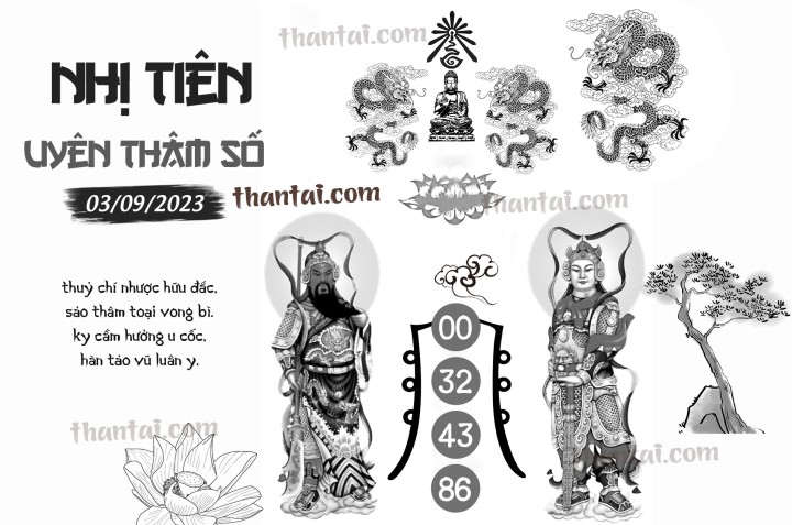 NHỊ TIÊN UYÊN THÂM SỐ 19/08/2023