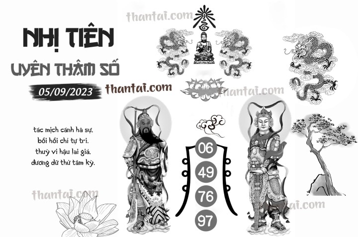 NHỊ TIÊN UYÊN THÂM SỐ 21/08/2023