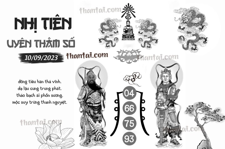 NHỊ TIÊN UYÊN THÂM SỐ 26/08/2023