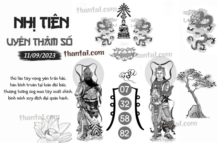 NHỊ TIÊN UYÊN THÂM SỐ 27/08/2023
