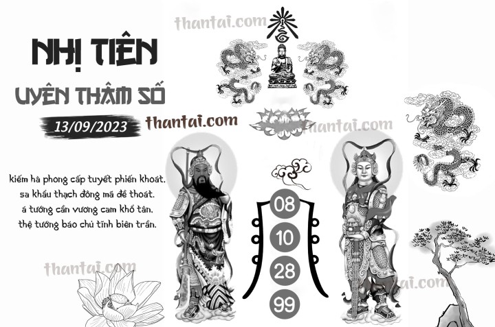 NHỊ TIÊN UYÊN THÂM SỐ 29/08/2023