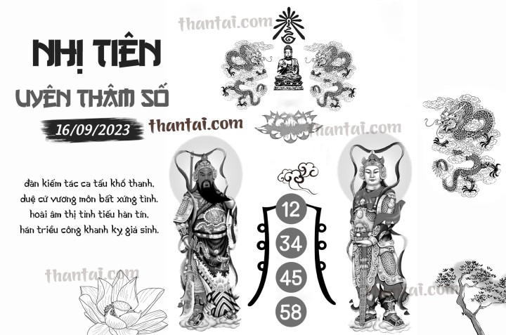 NHỊ TIÊN UYÊN THÂM SỐ 01/09/2023