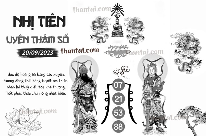 NHỊ TIÊN UYÊN THÂM SỐ 05/09/2023