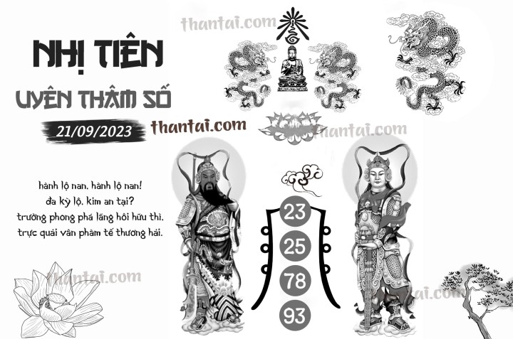 NHỊ TIÊN UYÊN THÂM SỐ 06/09/2023