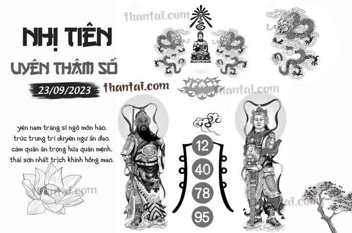 NHỊ TIÊN UYÊN THÂM SỐ 08/09/2023
