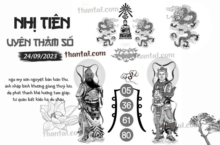NHỊ TIÊN UYÊN THÂM SỐ 09/09/2023