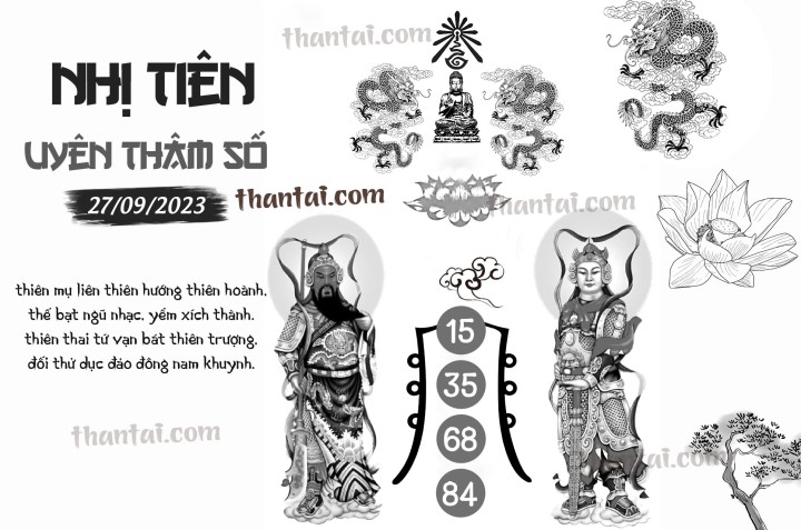 NHỊ TIÊN UYÊN THÂM SỐ 12/09/2023