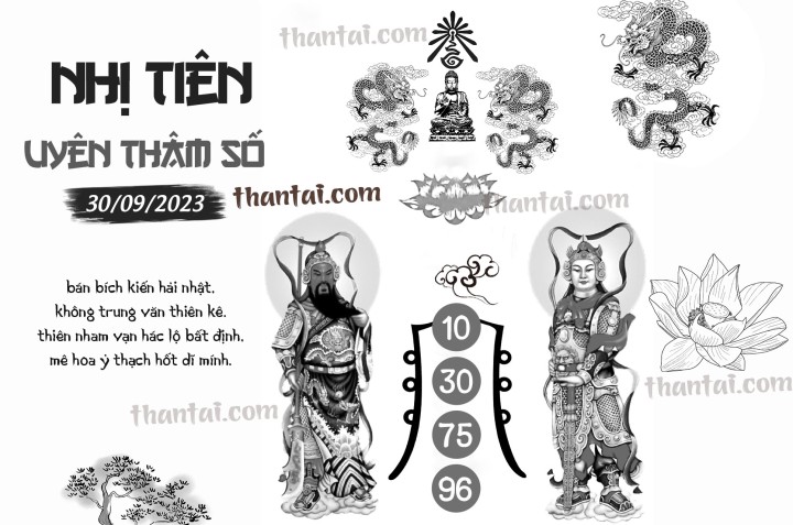 NHỊ TIÊN UYÊN THÂM SỐ 15/09/2023