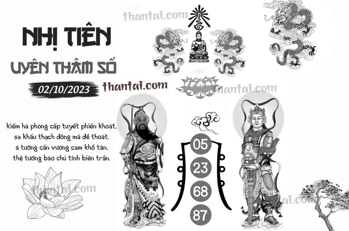 NHỊ TIÊN UYÊN THÂM SỐ 17/09/2023