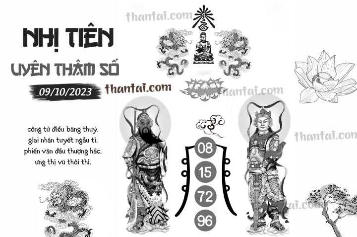 NHỊ TIÊN UYÊN THÂM SỐ 24/09/2023