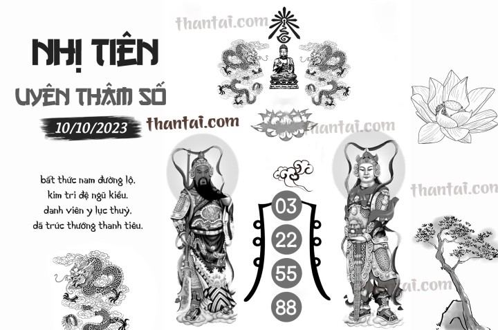 NHỊ TIÊN UYÊN THÂM SỐ 25/09/2023