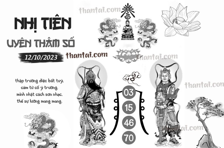 NHỊ TIÊN UYÊN THÂM SỐ 27/09/2023
