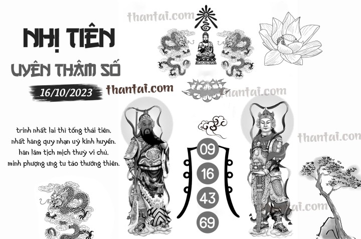 NHỊ TIÊN UYÊN THÂM SỐ 01/10/2023