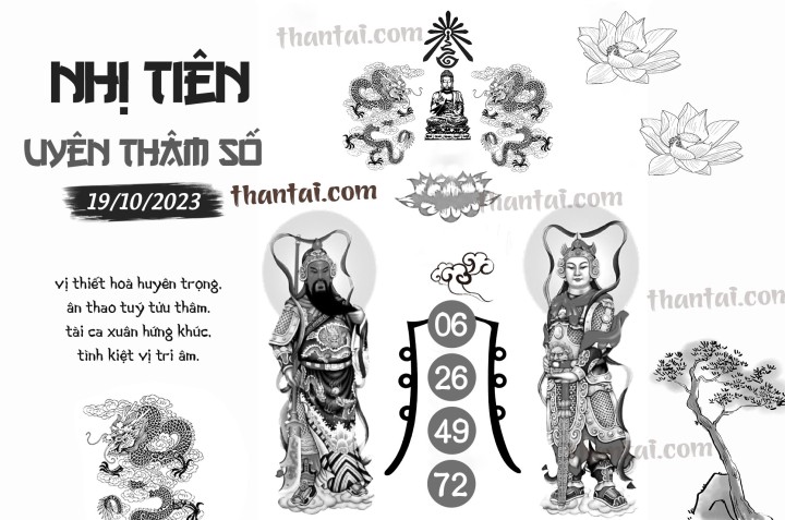 NHỊ TIÊN UYÊN THÂM SỐ 04/10/2023