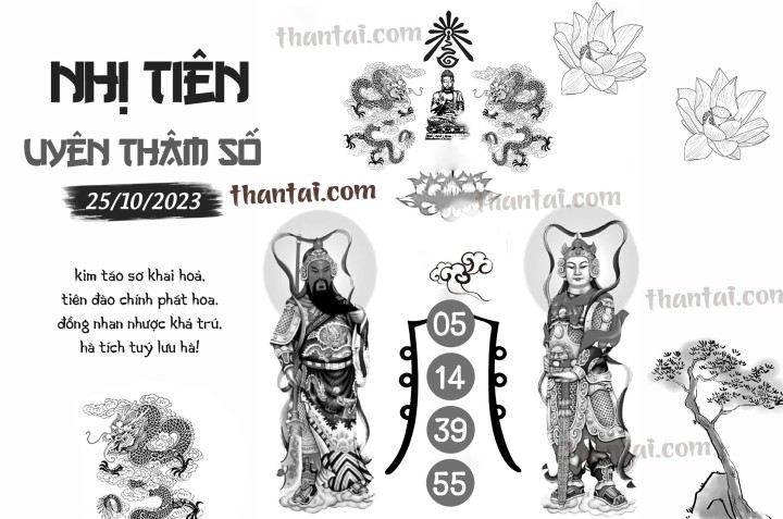 NHỊ TIÊN UYÊN THÂM SỐ 10/10/2023
